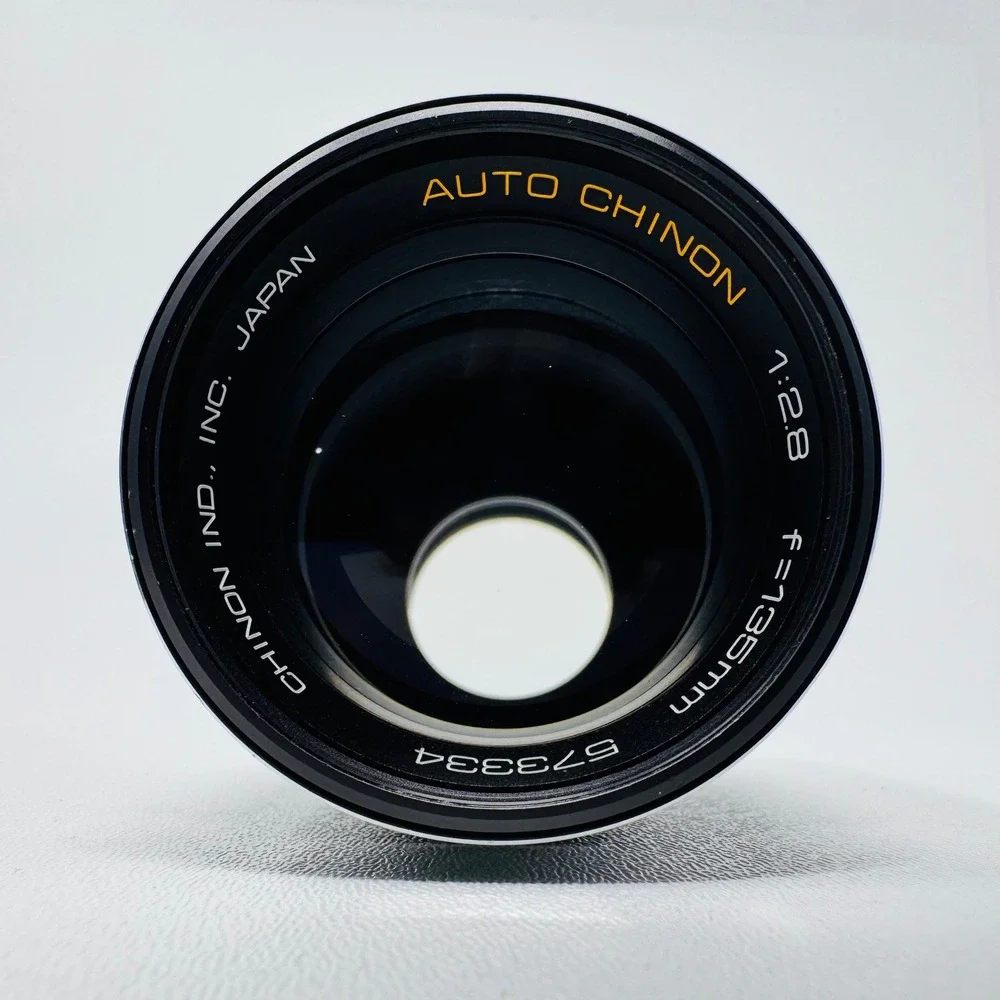 Auto Chinon 135mm f/2.8 Prime Lens for Pentax K Mount with Case Japan
